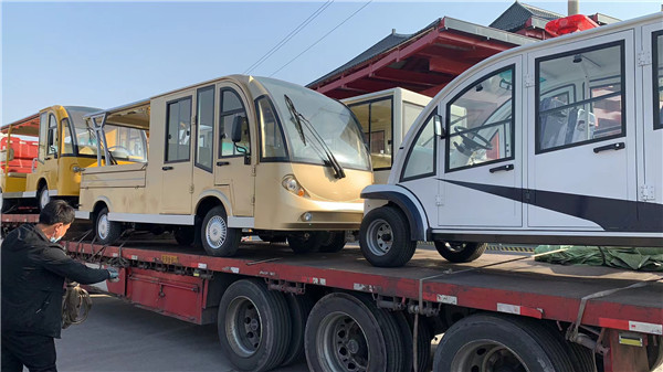 中國(guó)汾酒城分批交車